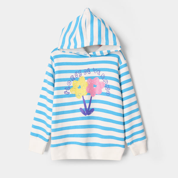 Classic Stripes Floral Hoodie