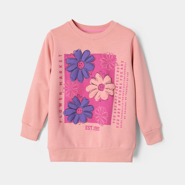 Floral Graphics Sweatshirt